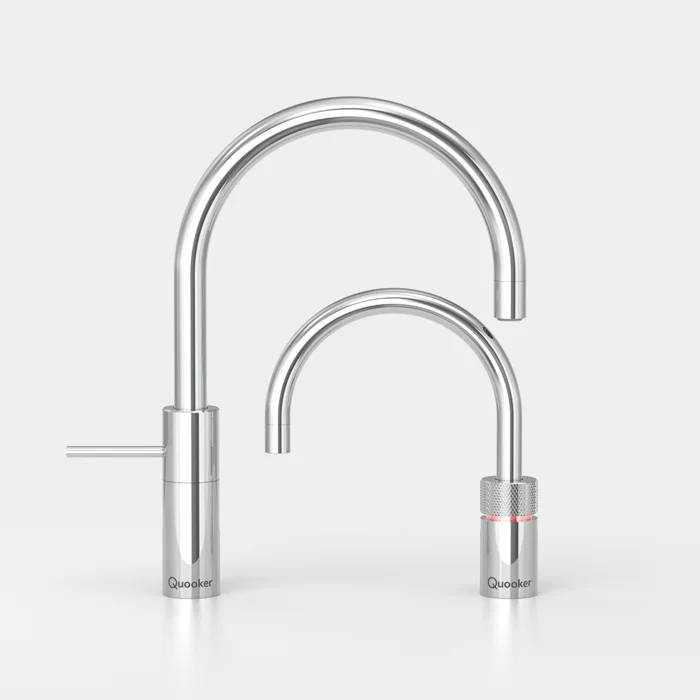 Quooker Nordic Round Twintaps Polished chrome