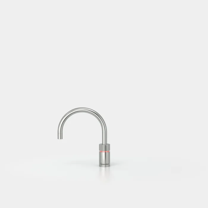 Quooker Nordic Round Single Tap Stainless steel